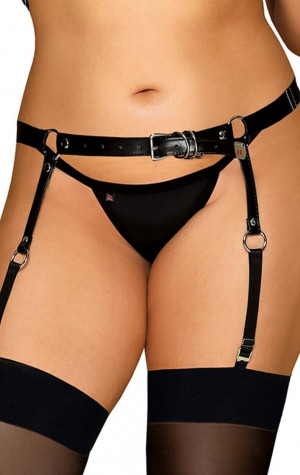 Svůdný podvazkový pás A756 Garter Belt - Obsessive