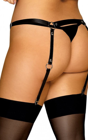 Svůdný podvazkový pás A756 Garter Belt - Obsessive