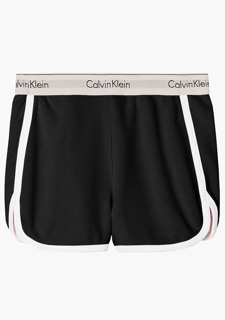 Dámské šortky Calvin Klein QS5982 S Černá