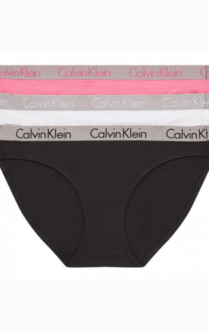Dámské kalhotky Calvin Klein QD3561 3PACK