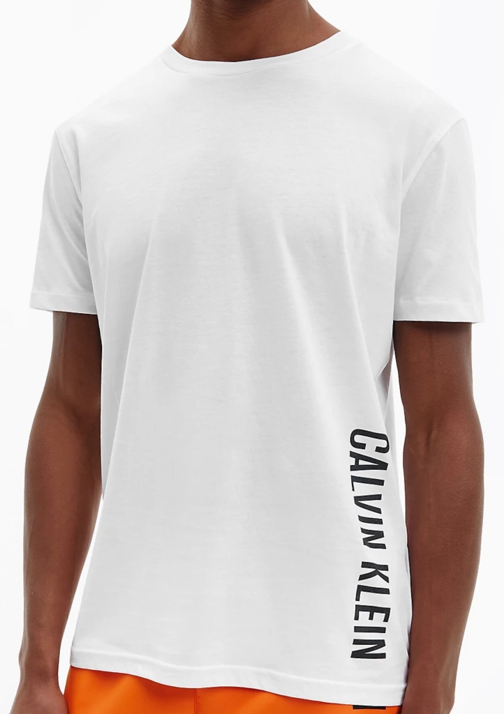 Pánské tričko Calvin Klein KM0KM00604 M Bílá