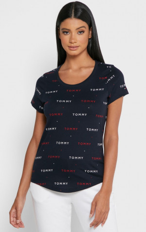 Dámské tričko Tommy Hilfiger UW0UW02846
