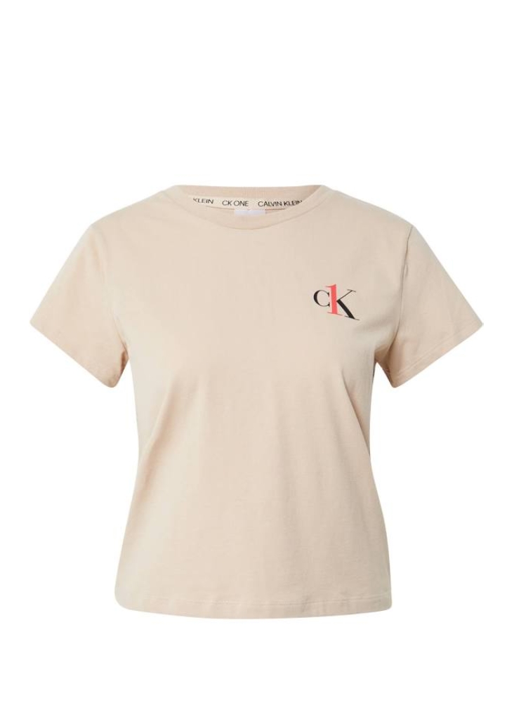 Levně Dámké tričko Calvin Klein CK ONE QS6356 S Tělová