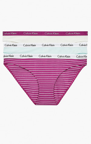 Dámské kalhotky Calvin Klein QD3588 3PACK JMR