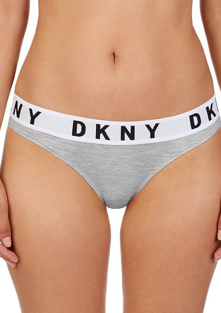 Levně Dámské kalhotky DKNY DK4513 L Sv. šedá