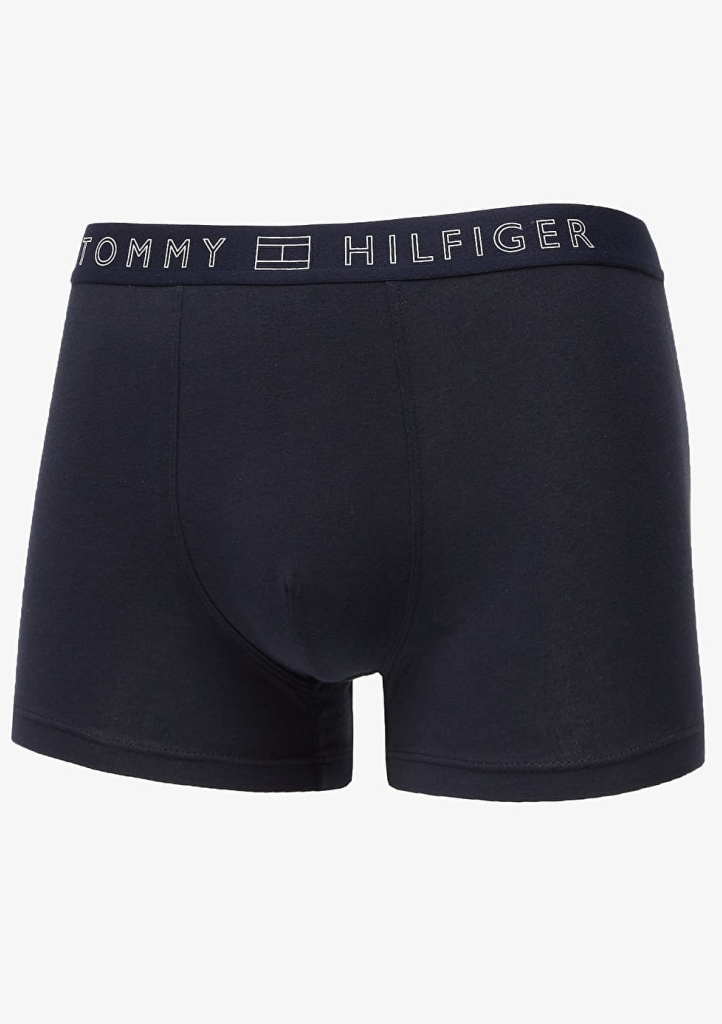 Levně Boxerky Tommy Hilfiger UM0UM02187 M Tm. modrá