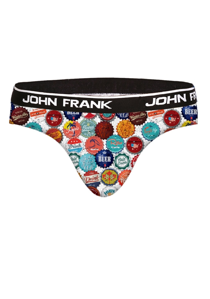 Pánské slipy John Frank JFBRIEF64 XL Dle obrázku