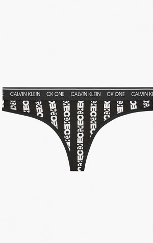 Dámské tanga Calvin Klein QF5733