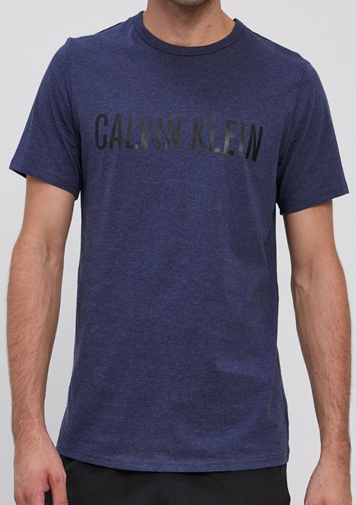 Pánské tričko Calvin Klein NM1959 L Modrá