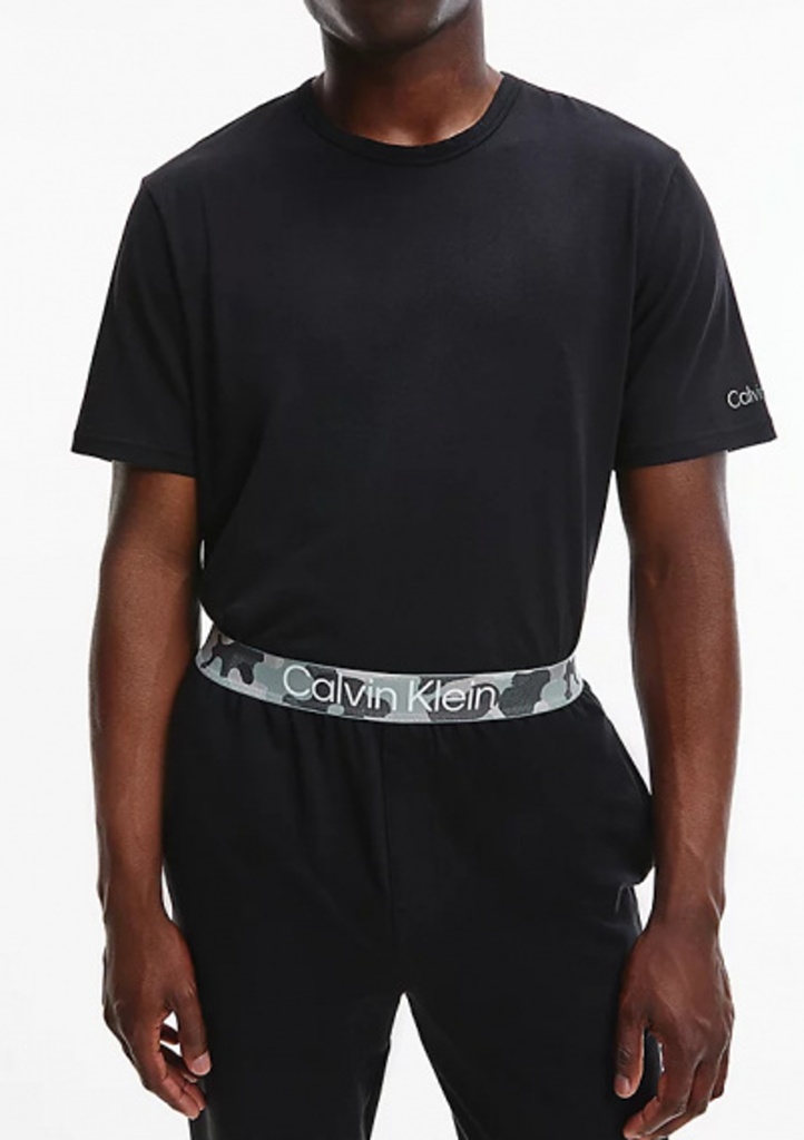 Pánské tričko Calvin Klein NM2192 L Černá