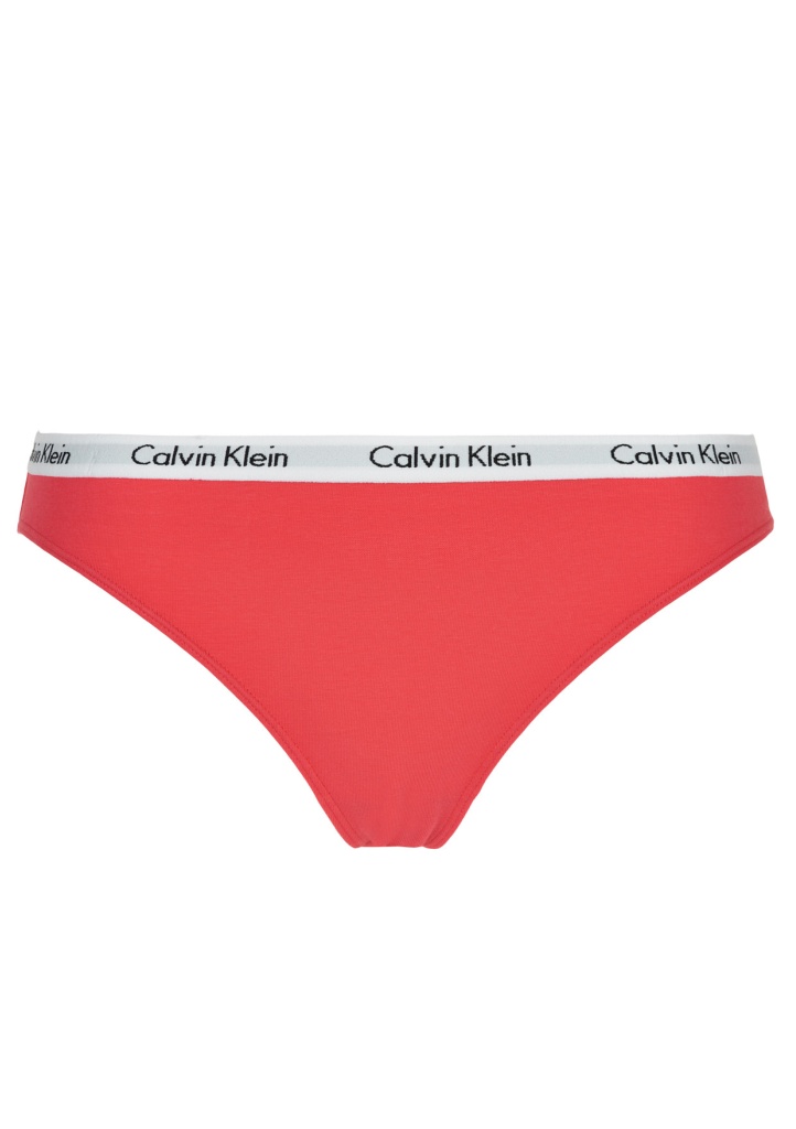 Dámské kalhotky Calvin Klein D1618 M Korálová2