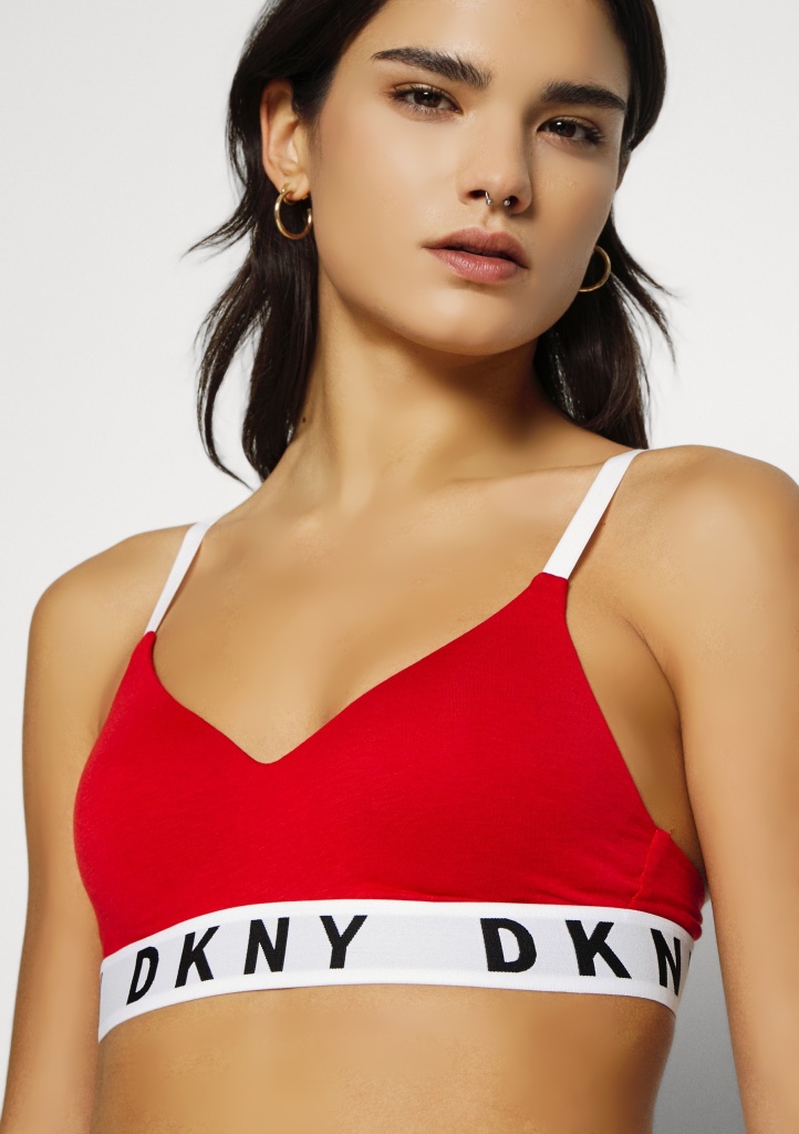 Levně Dámská podprsenka DKNY DK4518 L Červená