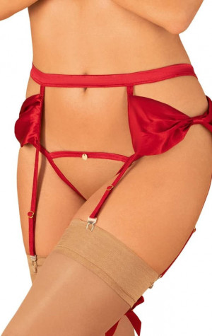 Svůdný podvazkový pás Rubinesa garter belt - Obsessive