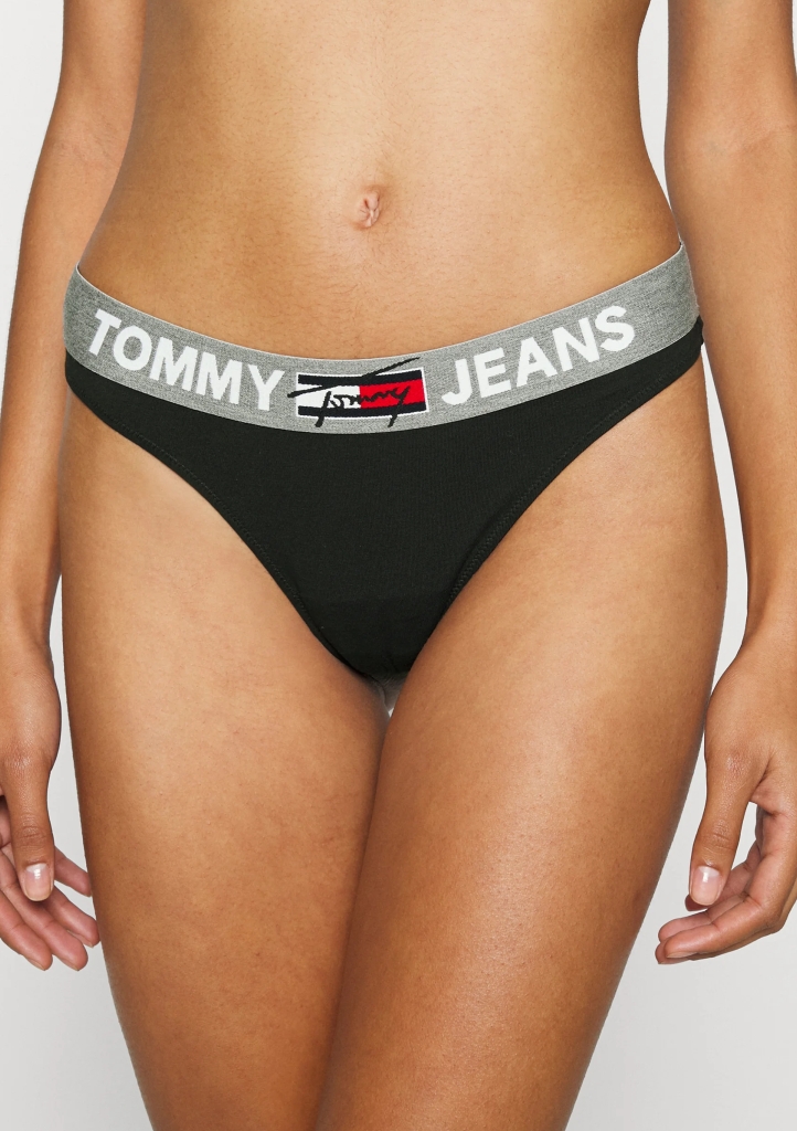 Dámské kalhotky Tommy Hilfiger UW0UW02823 L Černá