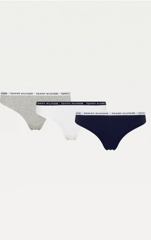 Dámské tanga Tommy  Hilfiger UW0UW02829  3PACK