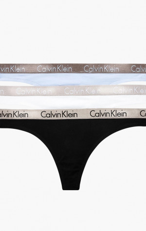 Dámské kalhotky Calvin Klein QD3560 3pack W4Y