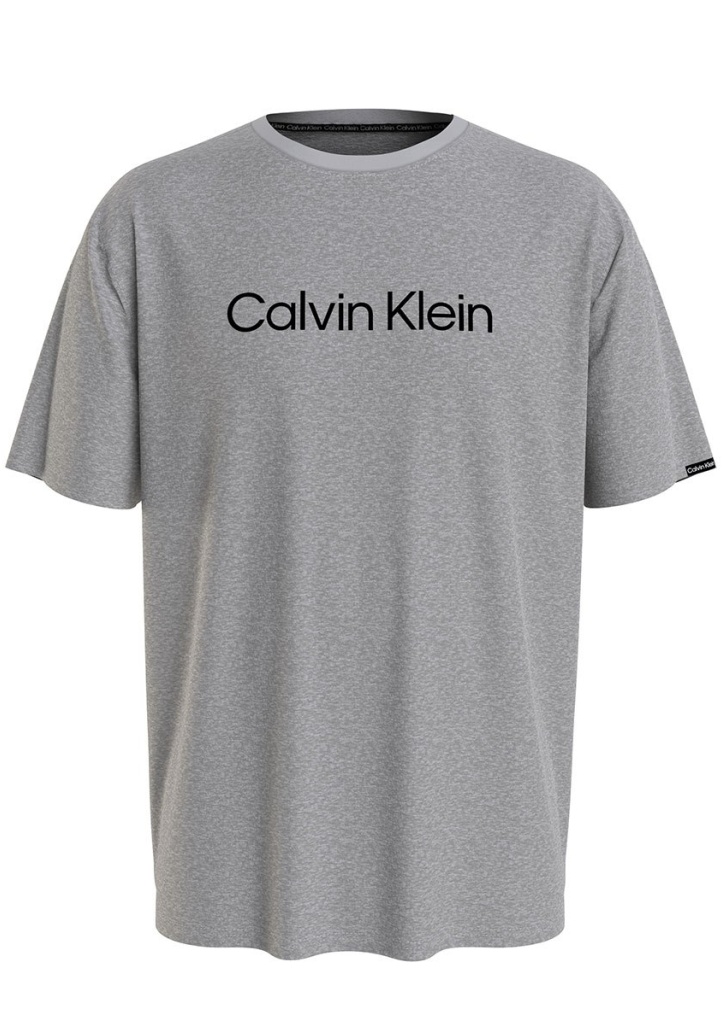 Pánské tričko Calvin Klein KM0KM00763 L Šedá
