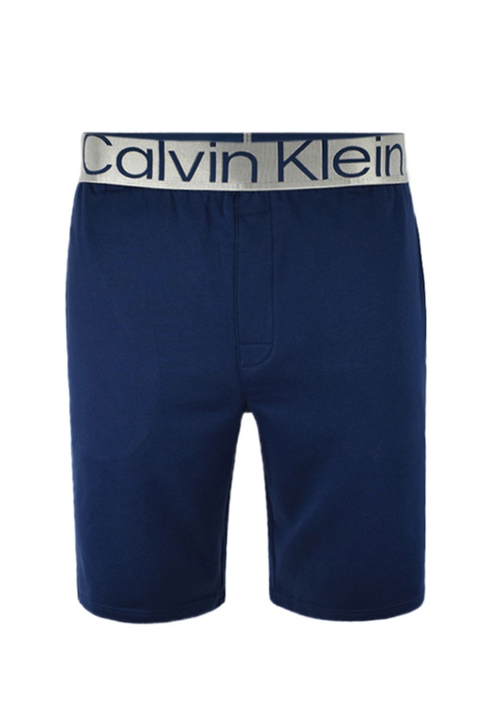 Levně Pánské kraťasy Calvin Klein NM2267 L Modrá