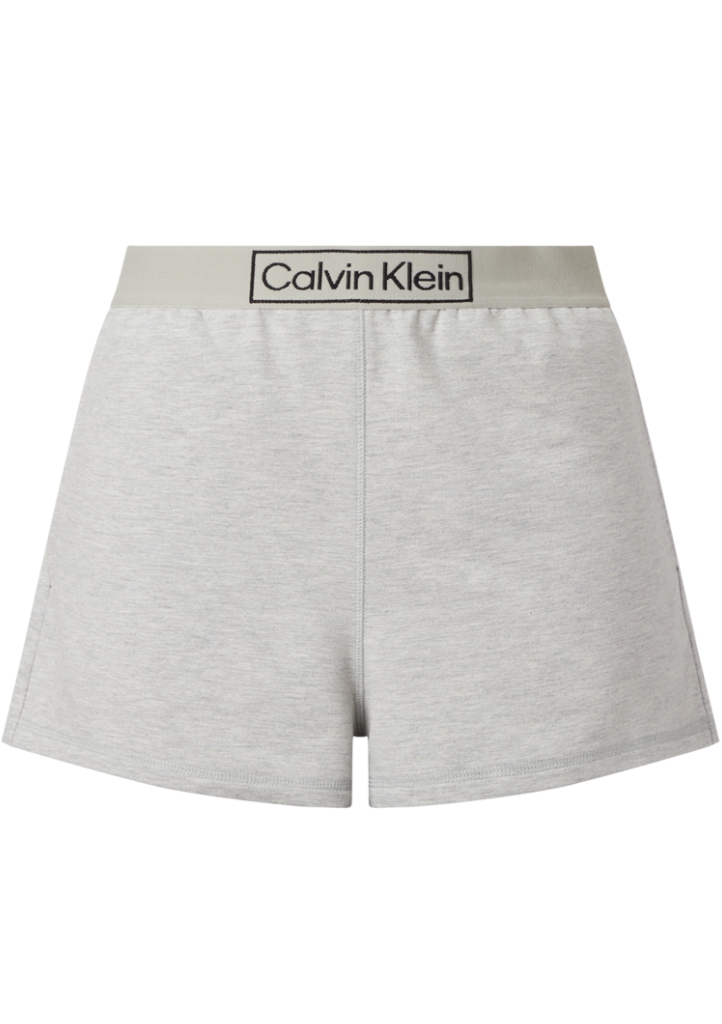 Levně Dámské šortky Calvin Klein QS6799 L Šedá