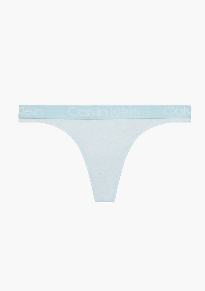 Dámské tanga Calvin Klein QD3751 L Sv. modrá