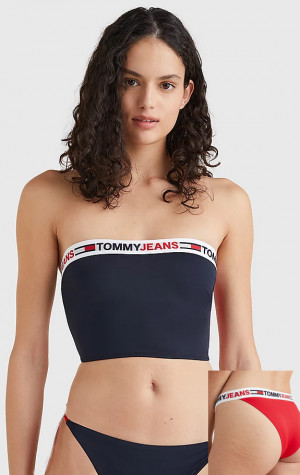 Dámské plavky Tommy Hilfiger UW0UW03707 + UW0UW03400