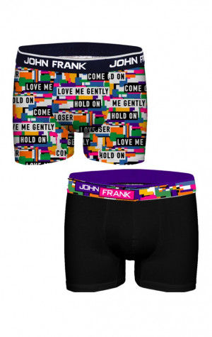 Pánske boxerky John Frank JF2BHYPE03 2 pack