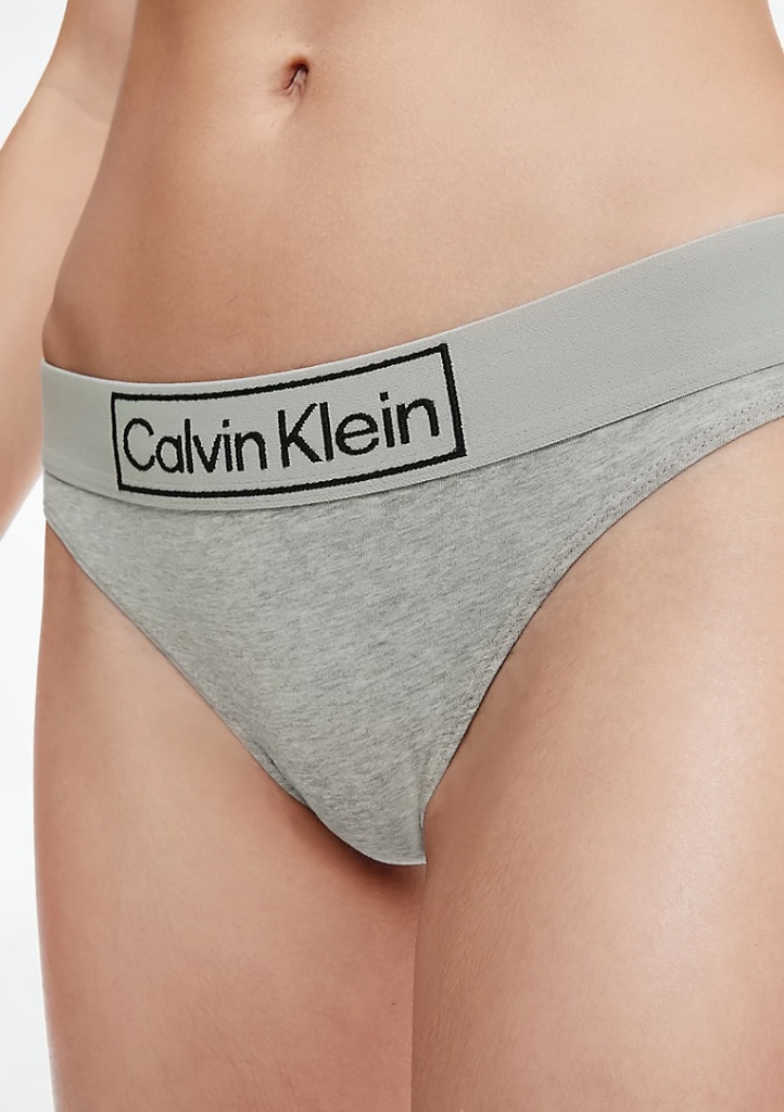 Dámské kalhotky Calvin Klein QF6775 L Šedá