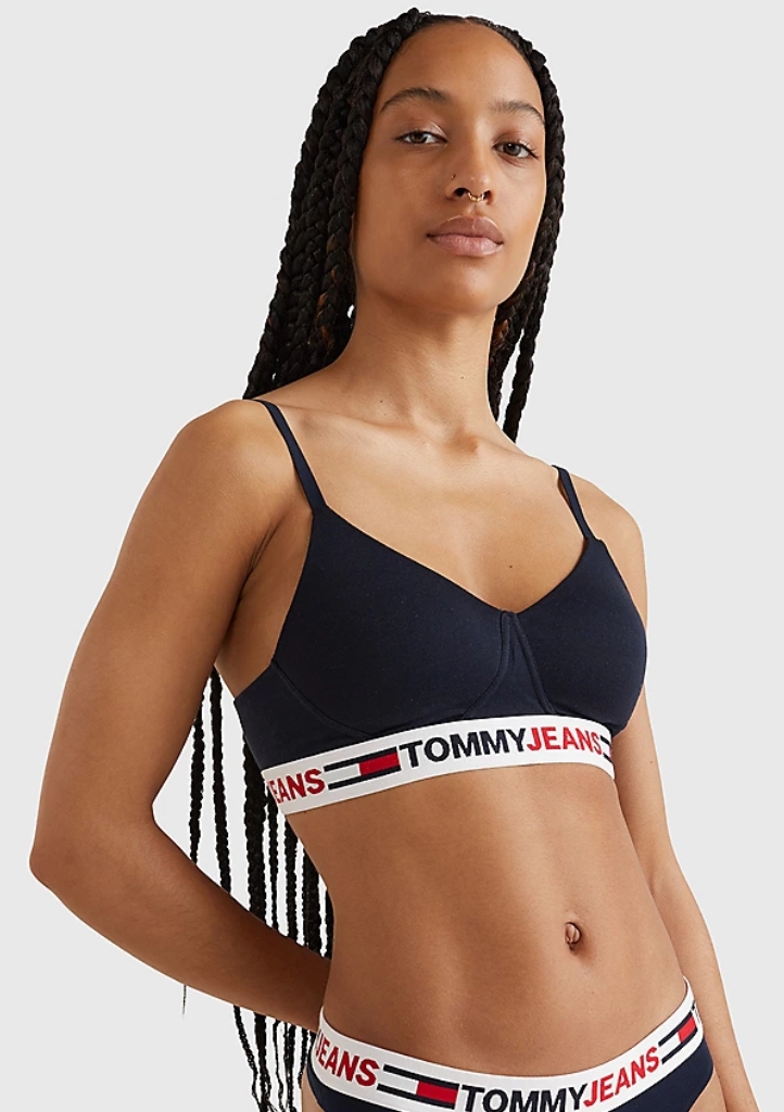 Dámská podprsenka Tommy Hilfiger UW0UW03499 L Tm. modrá