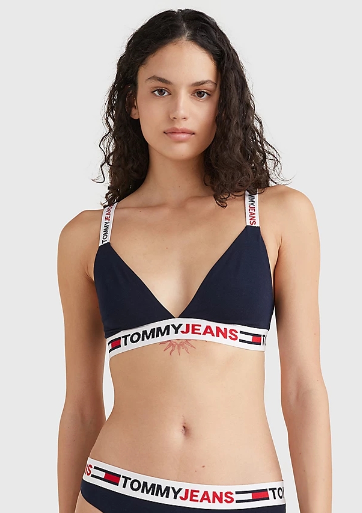 Dámská podprsenka Tommy Hilfiger UW0UW03500 S Tm. modrá