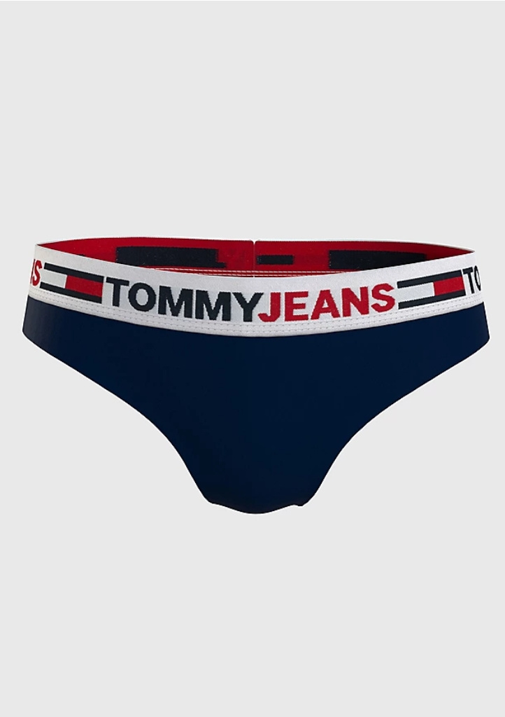 Dámské kalhotky Tommy Hilfiger UW0UW03527 XL Tm. modrá