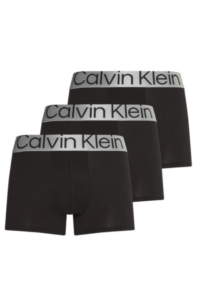 Pánské boxerky Calvin Klein NB3131 3pack XXL Černá