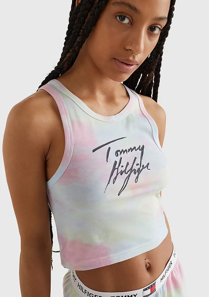 Dámský top Tommy Hilfiger UW0UW03626 M Dle obrázku