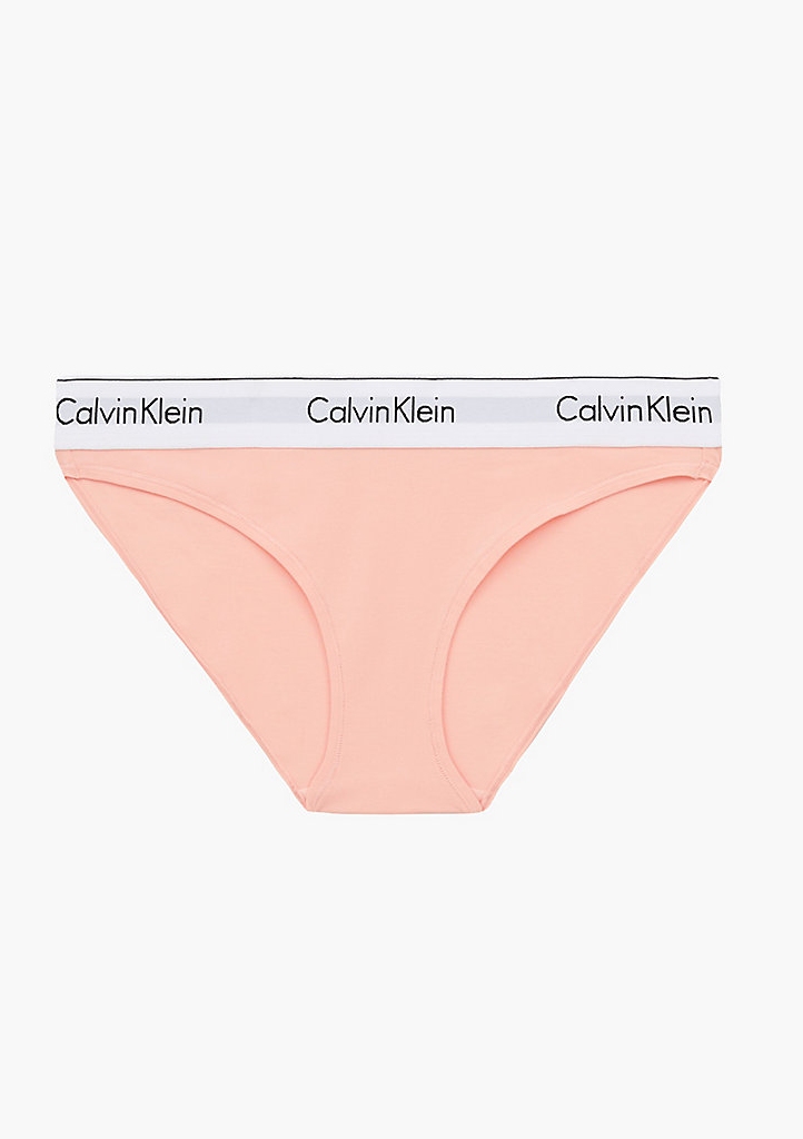 Dámské kalhotky Calvin Klein F3787 S Meruňková