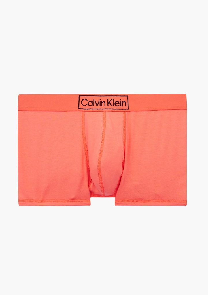 Pánské boxerky Calvin Klein NB3083 M Oranžová