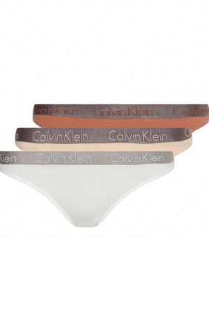 Dámské kalhotky Calvin Klein QD3561 3pack