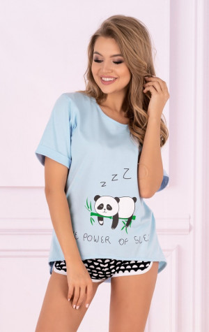 Dámské pyžamo Panda - LivCo Corsetti 