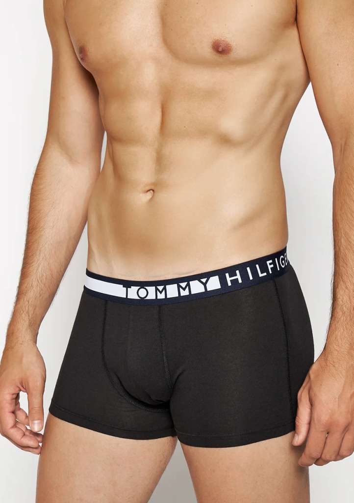 Boxerky Tommy Hilfiger UM0UM01234 3PACK M Černá