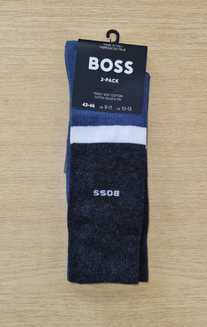 PÁNSKÉ PONOŽKY BOSS 50478357 2PACK