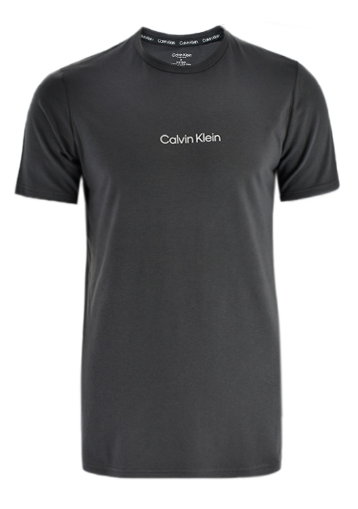 Pánské tričko Calvin Klein NM2170 M ocelovka