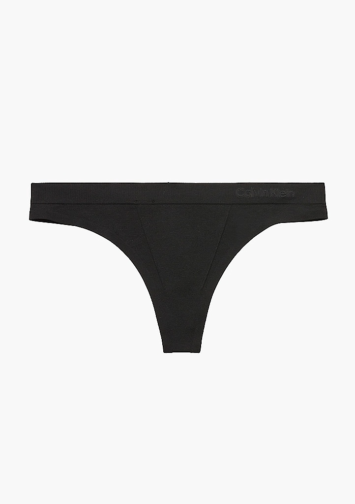 Dámská tanga Calvin Klein QF6611 L Černá