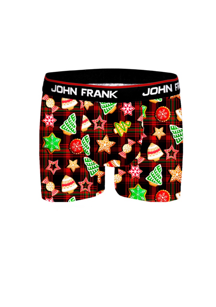 Pánské boxerky John Frank JFBD26-CH-XMAS XL Dle obrázku