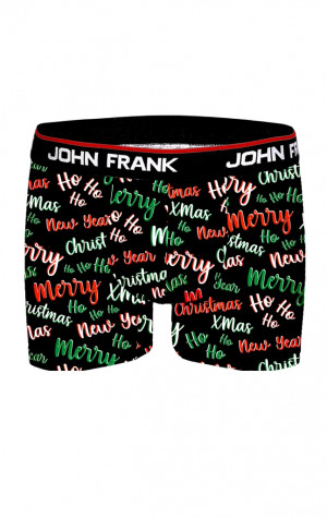 Pánske boxerky John Frank JFBD 15-CH- HO HO HO