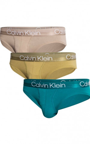 Pánske slipy Calvin Klein NB2969 6XZ 3PACK