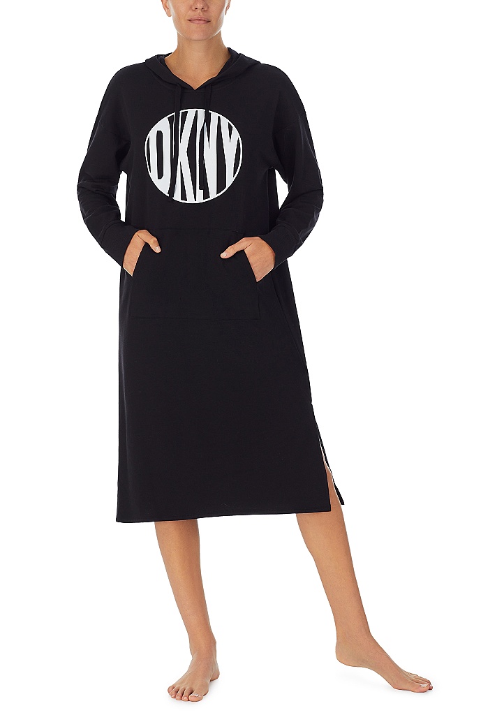 Damské šaty DKNY YI2322592 L Čierna