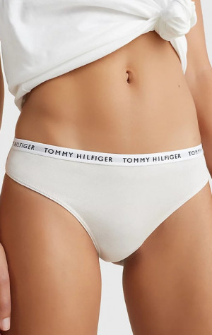 Dámské tanga Tommy  Hilfiger UW0UW02829  3PACK