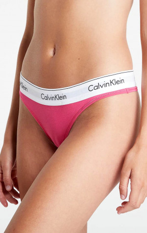 Dámské tanga Calvin Klein F3786