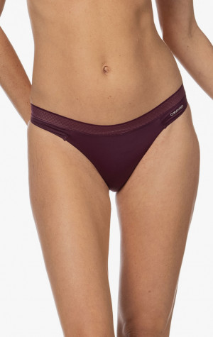 Dámská tanga Calvin Klein QF6307