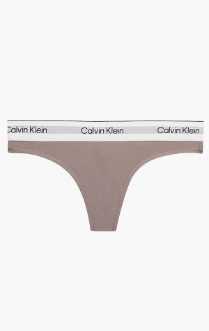 Dámská tanga Calvin Klein QF7050