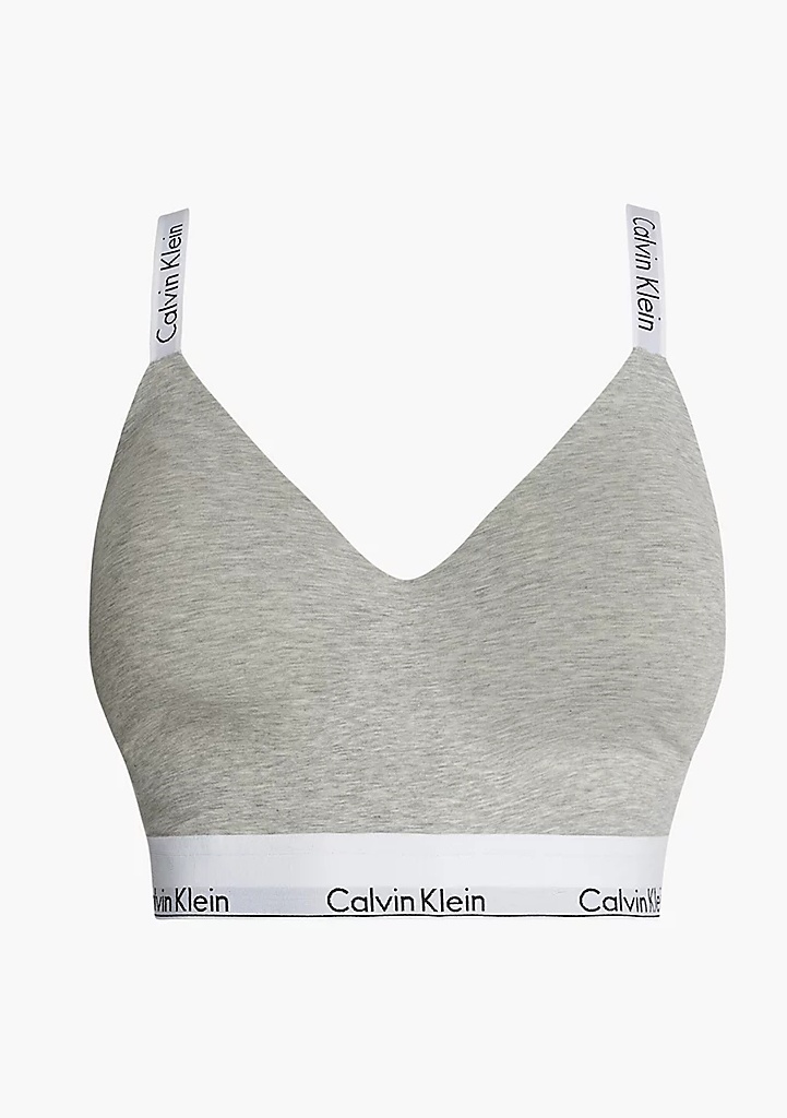 Levně Dámská podprsenka Calvin Klein QF7060 M Šedá