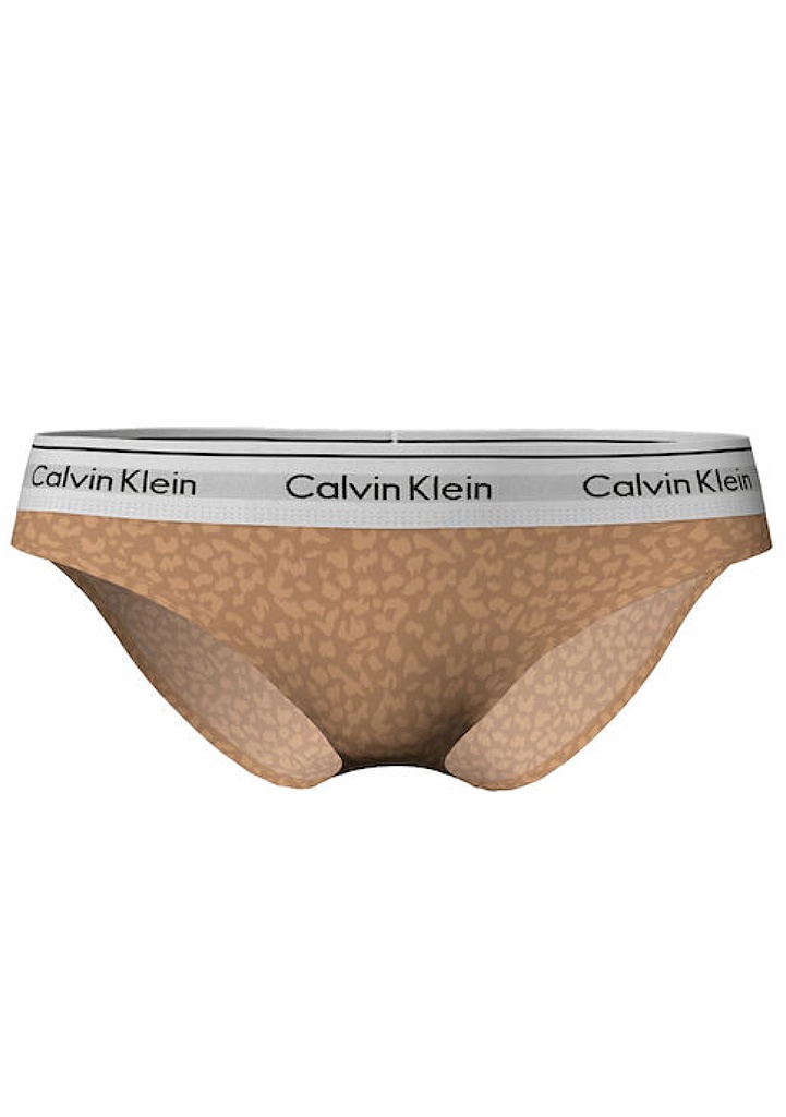 Dámské kalhotky Calvin Klein F3787 S Sv. hnědá